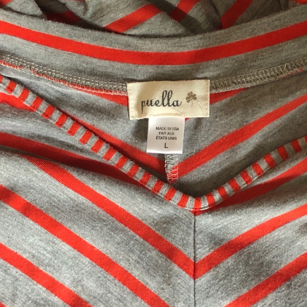 Anthropologie Mixed Stripe Jersey Maxi Dress - Picture 5 of 5